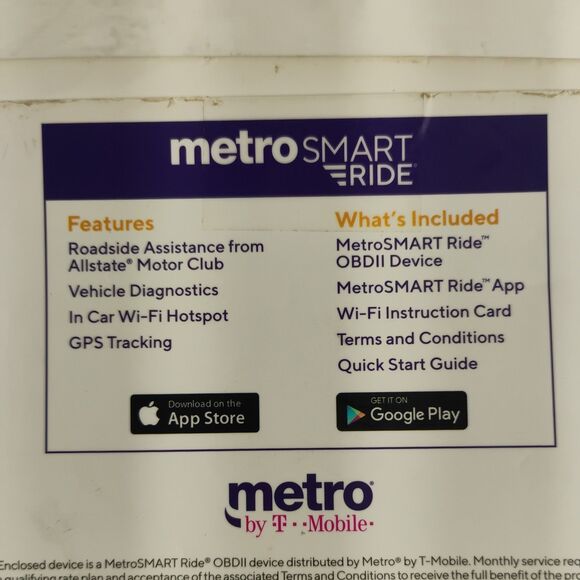 Metro PCS Model SD6500 Smart Ride Device Car WiFi Hotspot GPS Tracking Roadside - Picture 2 of 16